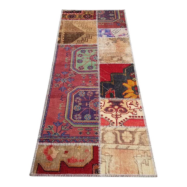 Mid 20th Century Oushak Anatolian Handknotted Rug For Sale