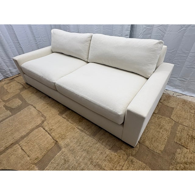 Rh Restoration Hardware Maxwell 2‑Cushion Sofa For Sale - Image 10 of 18