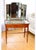 Brown Art Nouveau Dressing Table with Three-Part Mirror, 1920s For Sale - Image 8 of 15
