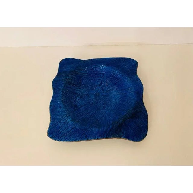 Del Campo Del Campo 1960s Italian Mid Century Enamel Bowl Tray For Sale - Image 4 of 13