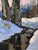 Oil Painting There Is a Stream in the Winter Forest Leonid Maistrenko For Sale - Image 6 of 10