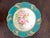 Teal Antique Mintons for Tiffany & Co. Pierced Floral Cabinet 9" Plates - Set of 7 For Sale - Image 8 of 13