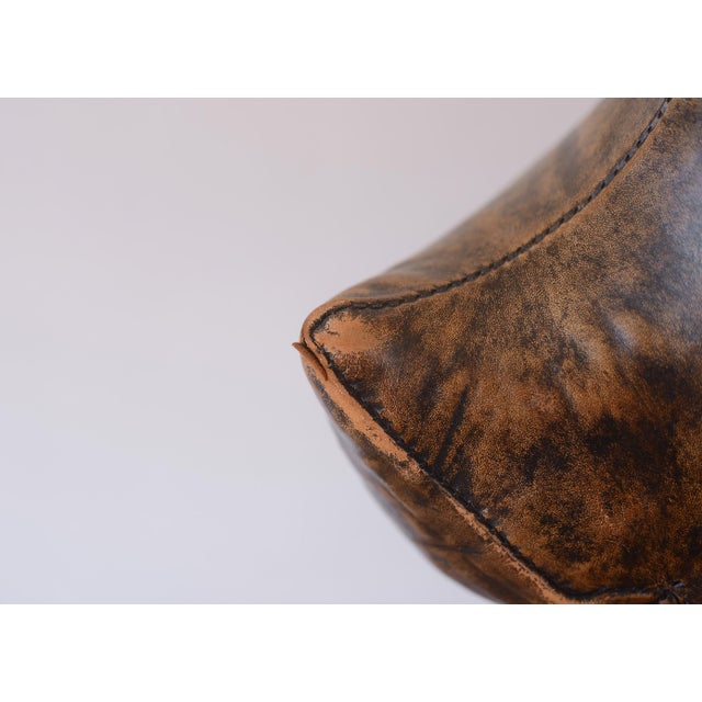 Vintage 1960s Dmitri Omersa Leather Hippo For Sale - Image 15 of 16