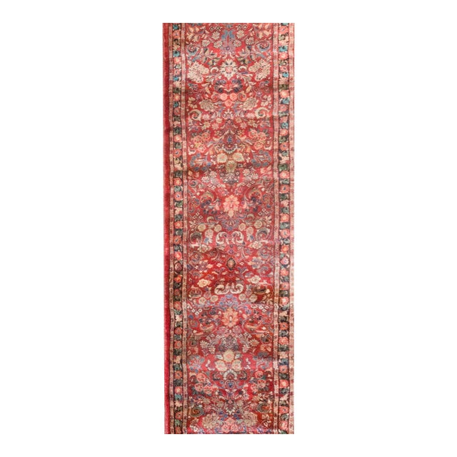 Early 20th Century Persian Sarouk Runner For Sale