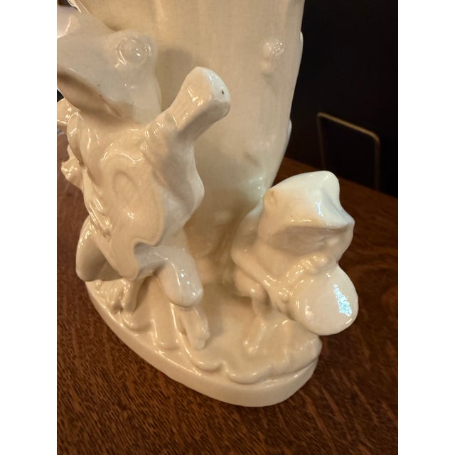 Vintage Frog Band Jardinière Vase Pair, Made in Japan For Sale In Panama City, FL - Image 6 of 7