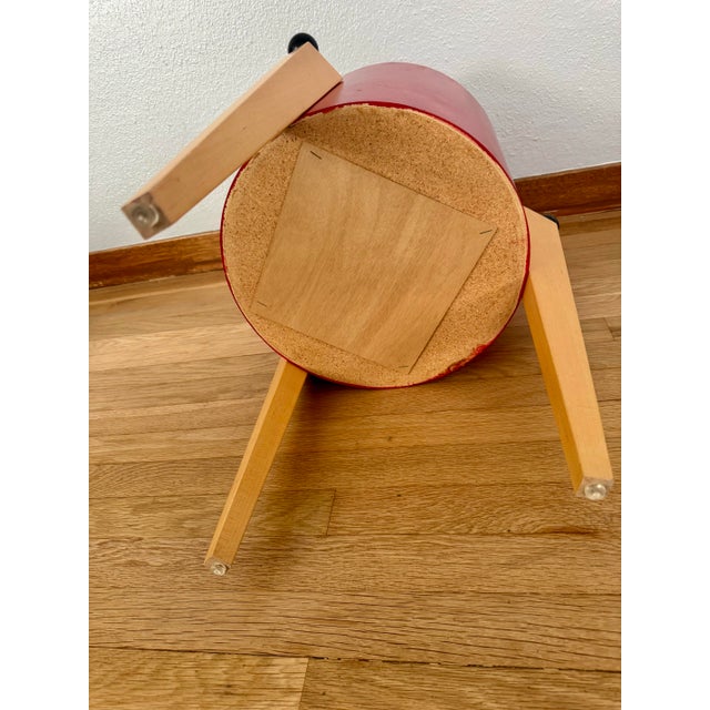 Postmodern Pedestal Stands Set of 3 Stackable Memphis Style Tables For Sale - Image 11 of 15