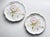 1950s Mid-20th-Century Japanese Porcelain Dessert Plates With Peony Pattern - a Pair For Sale - Image 5 of 8