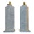 1950s Italian Carrara Marble Table Lamps, a Pair For Sale - Image 6 of 6
