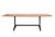 Wood Coffee Table with Contoured Top and Metal Frame, Italy, 1960s For Sale - Image 7 of 10