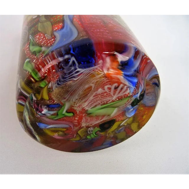 Murano Glass Vase by Dino Martens for Aureliano Toso, 1950s For Sale - Image 6 of 10