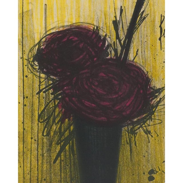 Bernard Buffet, Roses, Lithograph For Sale - Image 8 of 9