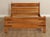 Rustic Brandt Ranch Oak Slatted Full Bed For Sale - Image 3 of 12