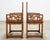 Pair of Chinese Ming Style Scholar's Armchairs With Marble Inset For Sale - Image 9 of 18