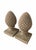 Tuscan Pair of Vintage Tuscan Style Weathered Terracotta Pineapple Garden Finials For Sale - Image 3 of 10