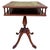 19th Century Regency Wood Game Table with Green Leather Top, 1890s For Sale - Image 15 of 18