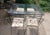 1970s Vintage Wrought Iron Patio Dining Set, 5 Pieces For Sale - Image 5 of 5