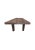 Suar Wood Table Hand-Hewn Detailing Espresso Finish, Modern Organic For Sale - Image 10 of 11