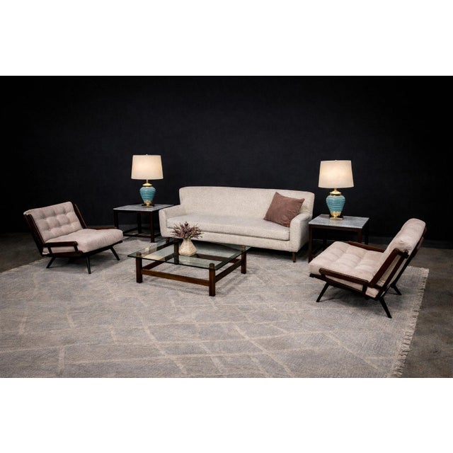 This pair of Art Deco table lamps, produced in the 1930s, reflects the period’s refined balance between streamlined...