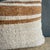 Vintage Grainsack and Japanese Coated Canvas Lumbar Pillow With Down Insert For Sale - Image 4 of 7