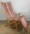 Ergelax Mid-Century Folding Canvas Lounge Chair For Sale - Image 10 of 11