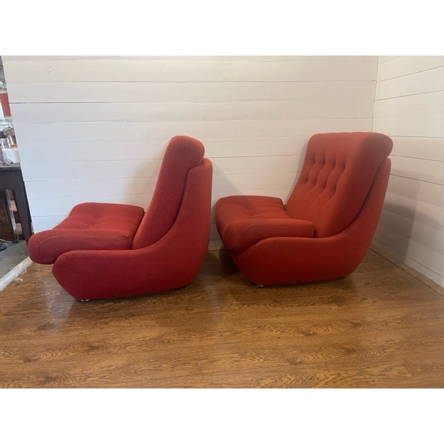 Polysterene Seatings from Jitona, 1970s, Set of 2 For Sale - Image 4 of 6