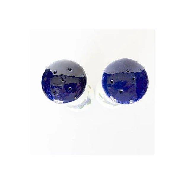Maine Potters Blueberry Salt & Pepper Shakers - A Pair For Sale - Image 4 of 6