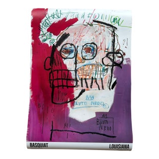 Jean Michel Basquiat (1960-1988), Untitled (Bluto Nero), 1982, Copyright Estate of Jean Michel Basquiat,exhibition Poster For Sale