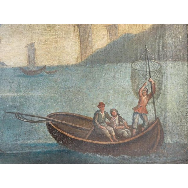 Unknown Artist, Coastal Landscape, Mid-19th Century, Oil on Canvas, Framed For Sale - Image 3 of 16