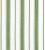 Traditional Sample - The House of Scalamandré Sconset Stripe Fabric, Vert For Sale - Image 3 of 3