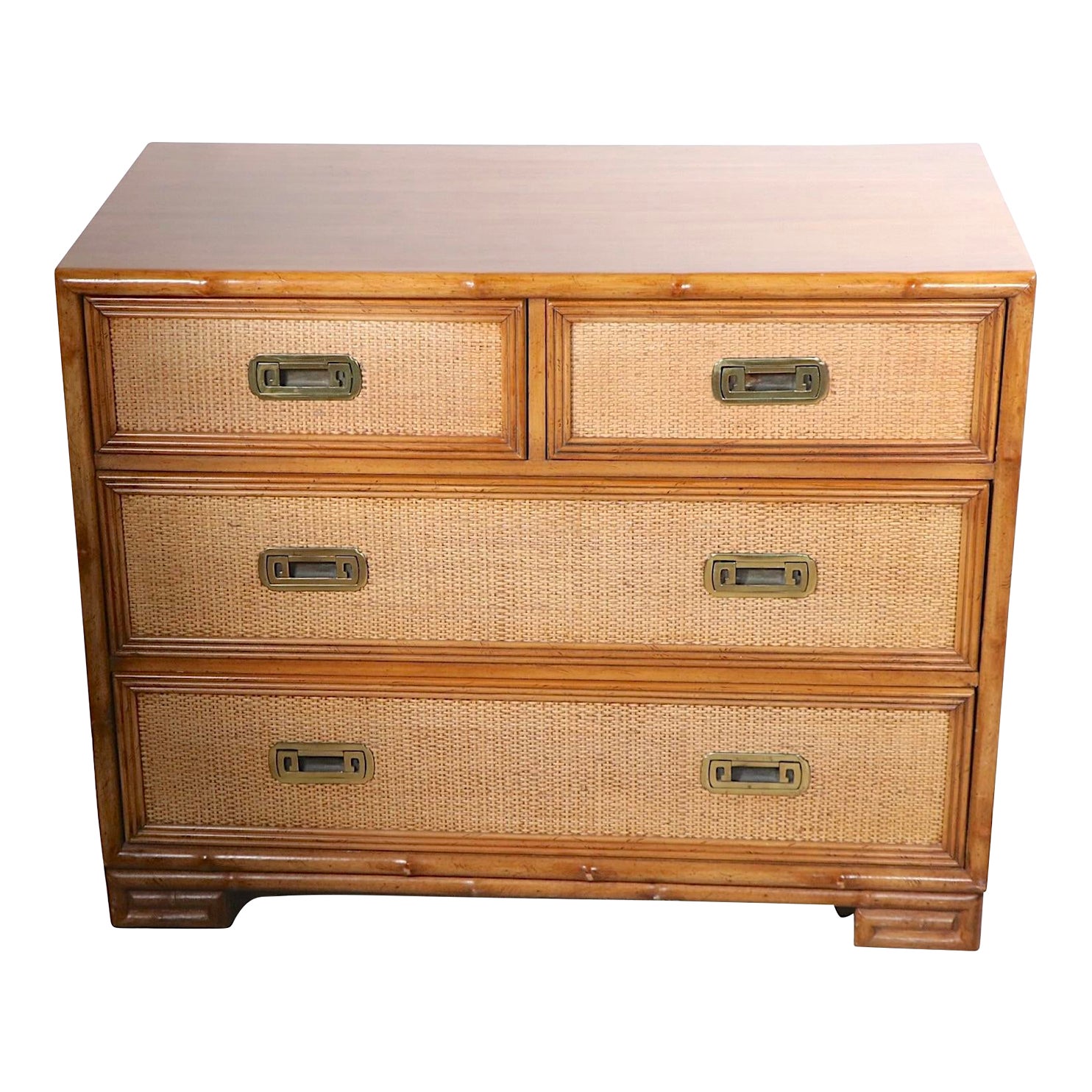 Drexel Grass Mat Dresser Chairish