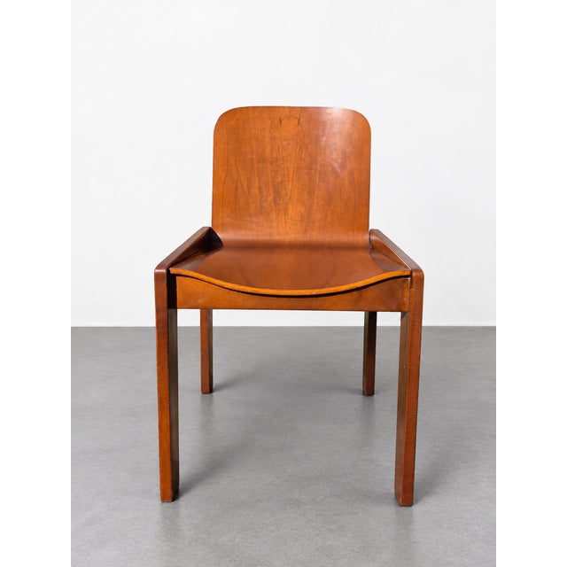 Mid-Century Modern Chairs by Afra & Tobia Scarpa for Molteni, 1970s, Set of 4 For Sale - Image 3 of 11