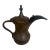Antique 19th Century Middle Eastern Dallah Arabic Brass Coffee Pot For Sale