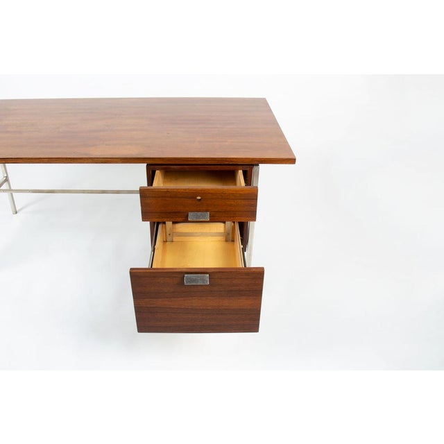 Rosewood Desk by Alain Richard for Meuble TV, France, 1960s For Sale - Image 10 of 16