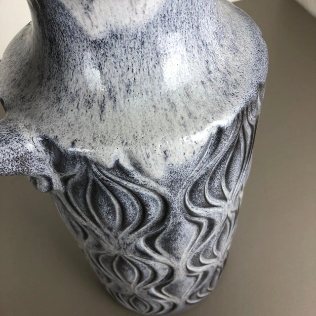 Large Multi-Color Pottery Fat Lava Onion 485-45 Vase from Scheurich, 1970s For Sale - Image 11 of 17