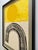 Raoul Lazar Vintage 1974 French Mid Century Modernist " Arc Jaune " Limited Edition Framed Signed Fine Art Embossed Aquatint Etching Print For Sale - Image 15 of 18