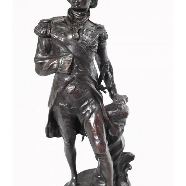 Bronze Statue Lord Admiral Nelson For Sale - Image 11 of 13
