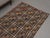 1970s Vintage Handmade Wool Cotton Brown Runner Rug For Sale - Image 4 of 11