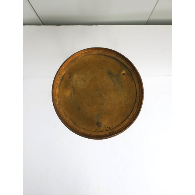 French Gilt Bronze Pedestal Plant Stand Empire Style For Sale - Image 14 of 14