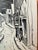 Illustration Late 20th Century Street Scene Drawing For Sale - Image 3 of 3
