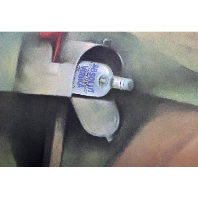 1990s Absolut Statehood: Iowa, Gary Kelley Lithograph For Sale - Image 5 of 5