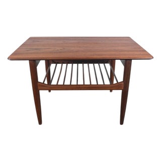 "Danish Range" Teak Side Table by Ib Kofod Larsen #2 For Sale