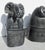 Stone & Resin Amun-Ra Egyptian Bookends Metropolitan Museum of Art - A Pair of 2 For Sale - Image 4 of 11