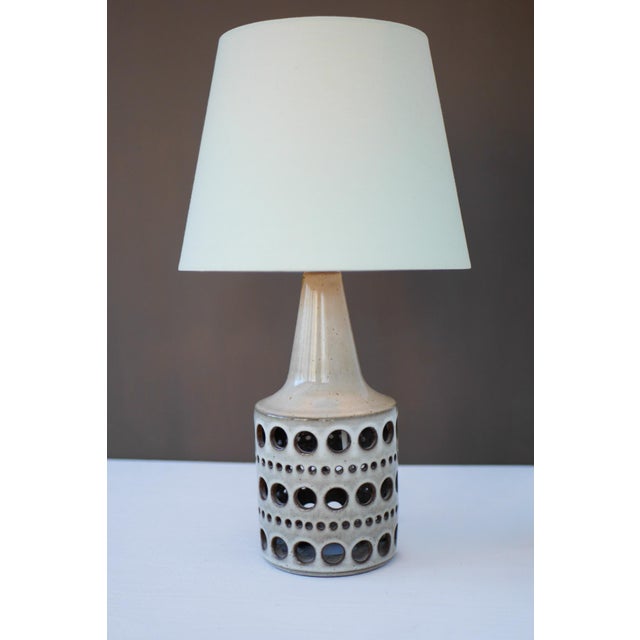 Gray Table Lamp by Marianne Starck for Michael Andersen & Son, Denmark, 1960s For Sale - Image 8 of 16