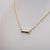 Natural Zambian Emerald Necklace in Solid 14k Gold – 2mm Round Green Emerald Gem For Sale - Image 4 of 7
