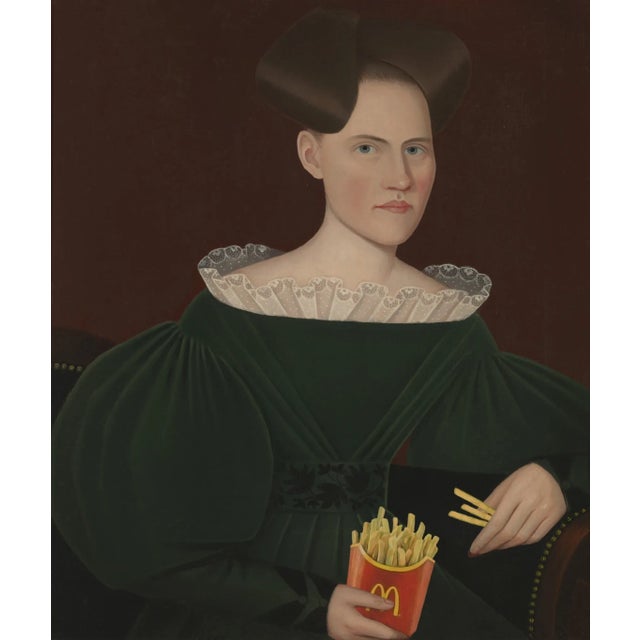 Modern Tgif Giclee Print on Canvas by Apple Pie, Framed For Sale - Image 3 of 6