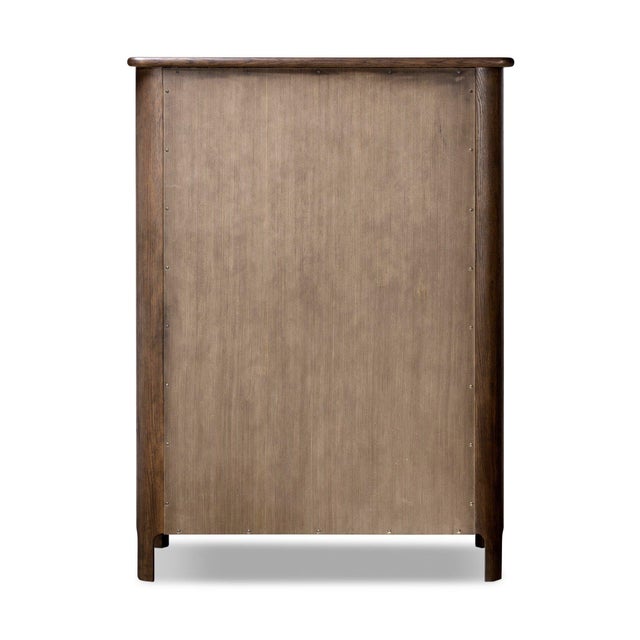 Brown Four Hands Russ Tall Dresser - Aged Oak Veneer For Sale - Image 8 of 12