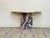 Green Marble Console Table For Sale In Los Angeles - Image 6 of 9