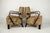 1930s Art Deco H-237 Armchairs attributed to Jindřich Halabala, Czech Republic, 1930s, Set of 2 For Sale - Image 5 of 13