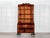 Circa 1880 19th century french flame mahogany glazed bookcase together w116 x d43 x h213 cm base w116 x d43 x h80 cm base...