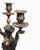 Metal Empire Bronze Candleholders, Set of 2 For Sale - Image 7 of 14